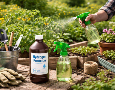 10 Ways to Use Hydrogen Peroxide in the Garden
