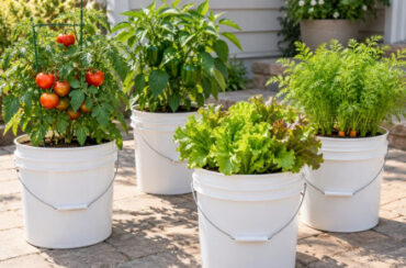 12 Vegetables You Can Grow in a 5-Gallon Bucket