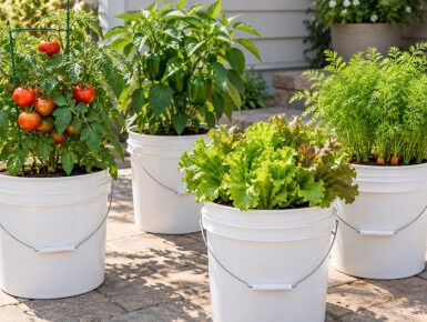 12 Vegetables You Can Grow in a 5-Gallon Bucket