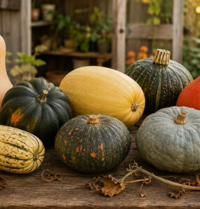 Winter Squash Varieties and Their Storage Life