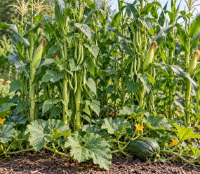 Three Sisters Planting Method: How to Grow Corn, Beans, and Squash Together